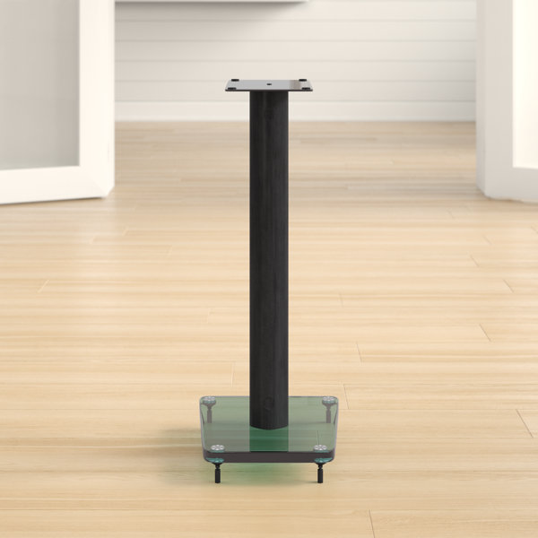 Symple Stuff Glass & Steel Speaker Stands, 24" Height & Reviews Wayfair